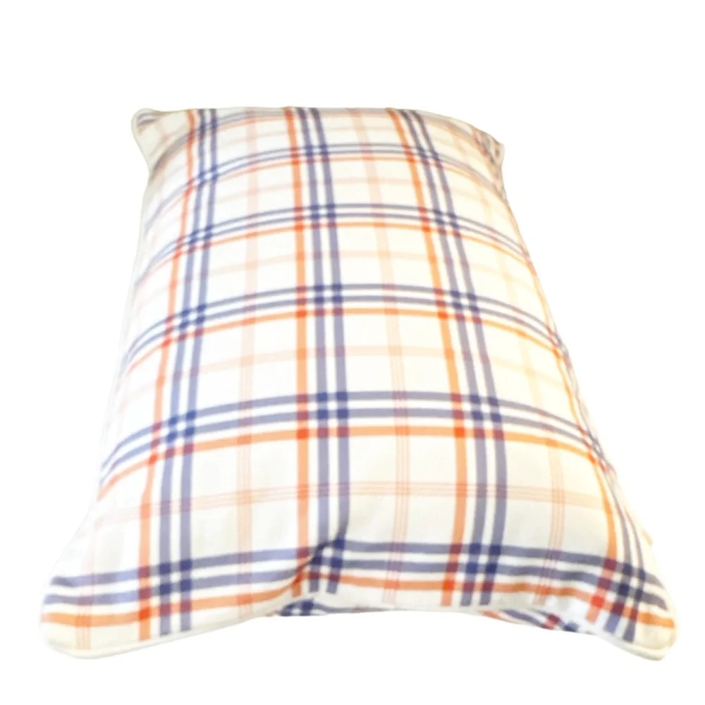 NEW Michel Design Works PAISLEY & PLAID Rectangle Pillow